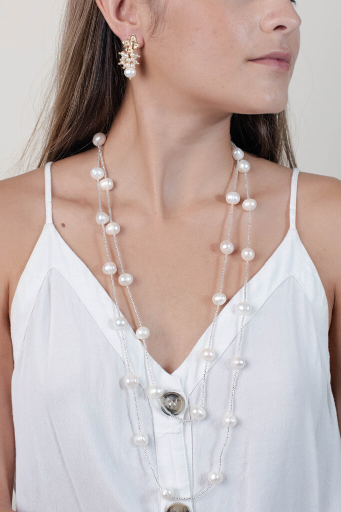 Handmade Pearl Necklace Aventura Photographer Jacquis Pearls Aventura Mall 