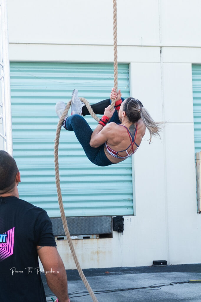 crossfit rope climbs