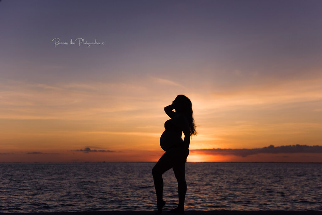 Pregnancy session on Key Biscayne