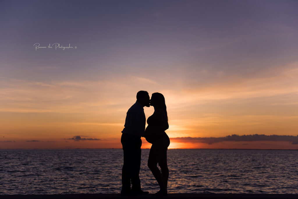 Pregnancy session on Key Biscayne