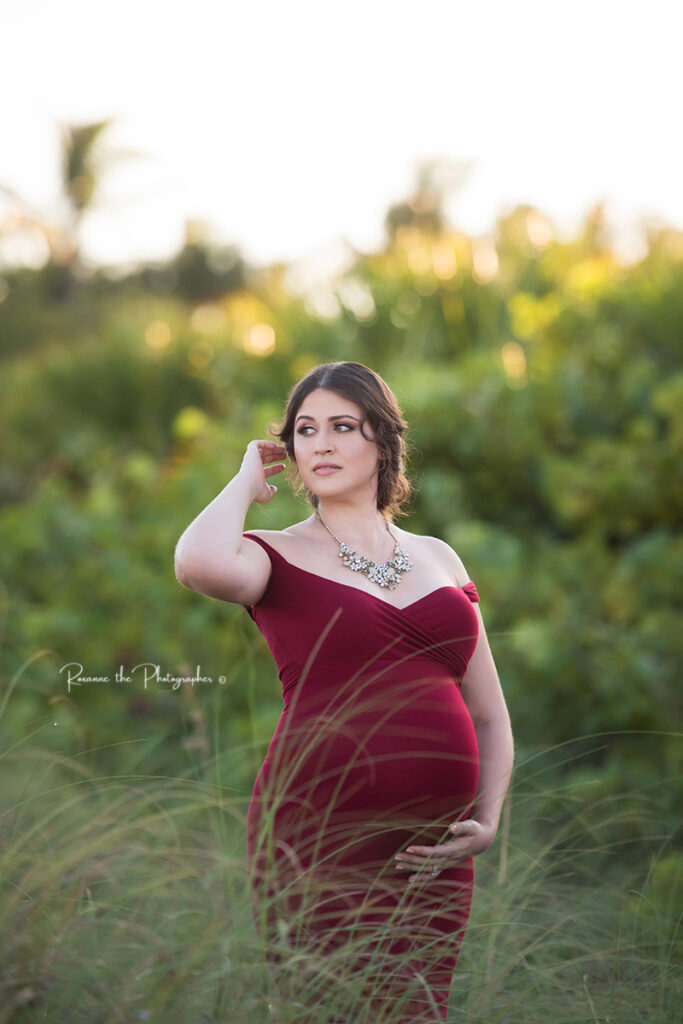 Pregnancy session on Key Biscayne