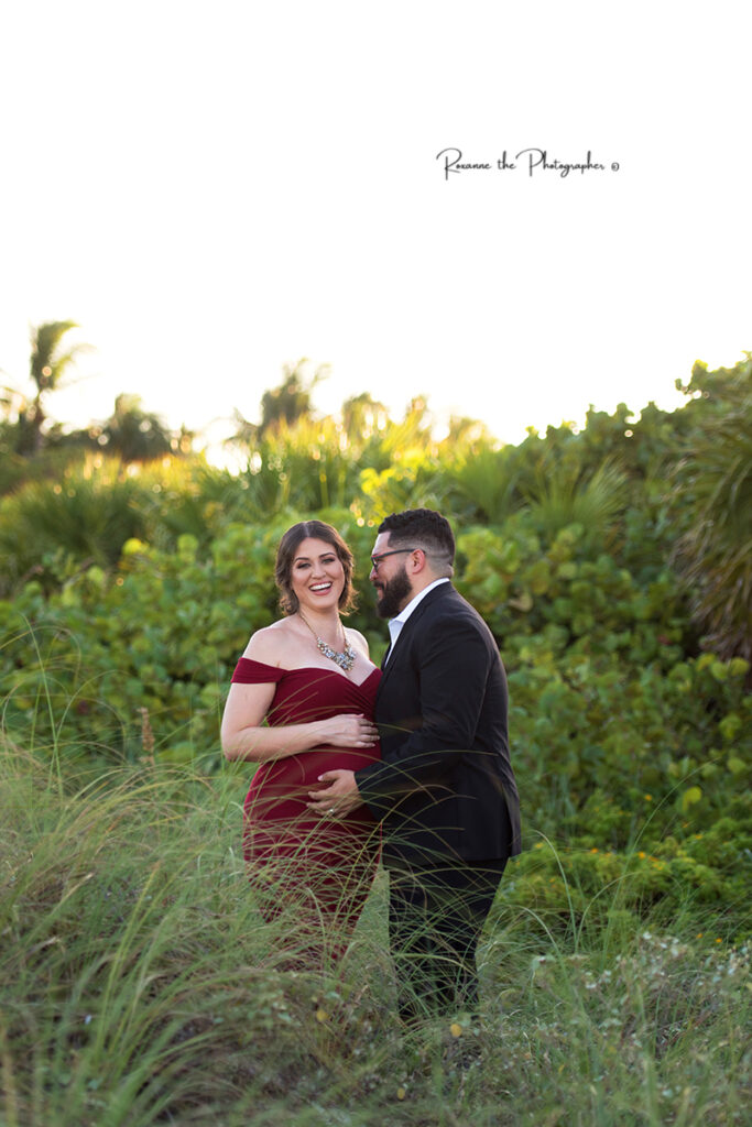 Pregnancy session on Key Biscayne