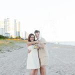 Sunset Engagement Session on Fort Lauderdale Beach