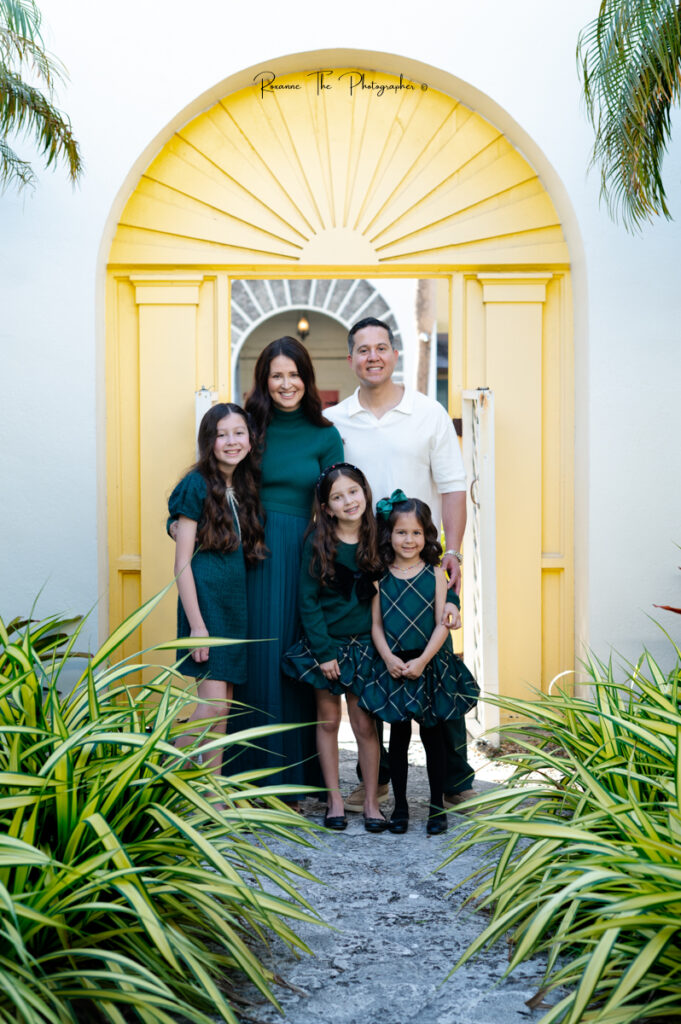 Family Photoshoot at Bonnet House