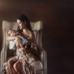 dad and newborn photography