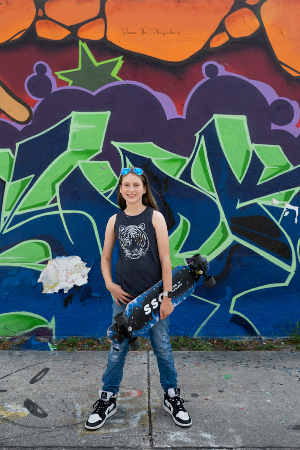 Pre Mitzvah Photoshoot in Wynwood, Miami