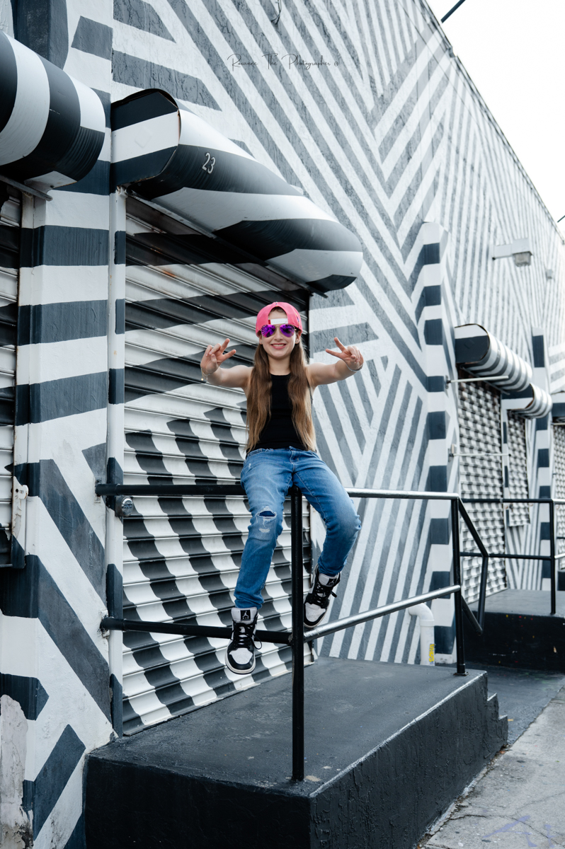 Mitzvah Pre Shoot Wynwood Miami